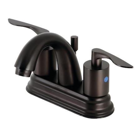 Kingston Brass KB8615SVL 4-Inch Centerset Bathroom Faucet with Retail Pop-Up, Oil Rubbed Bronze KB8615SVL